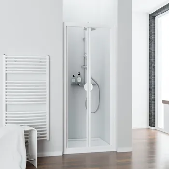900 mm, 1850 mm, Blanc, Transparent